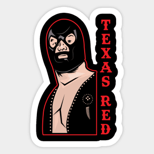 Texas Red Tribute Sticker